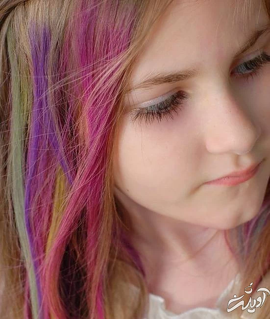 رنگ کردن مو کودک